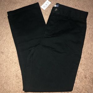 *NWT* Boys Black Uniform Chinos
